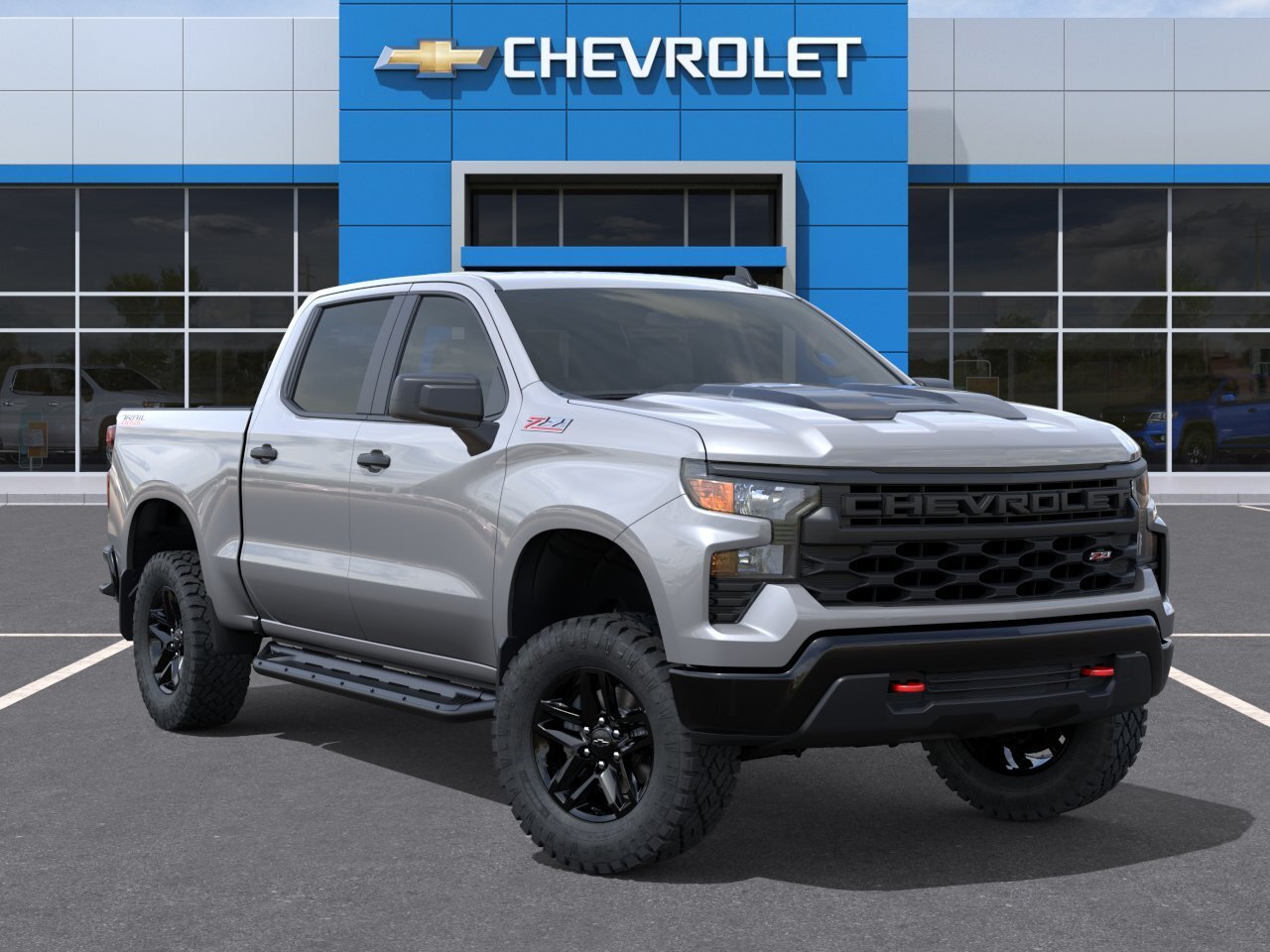 New 2026 Chevrolet Silverado 1500 Custom Trail Boss w/ LPO, Dark Essentials Package AWD/4WD image 7