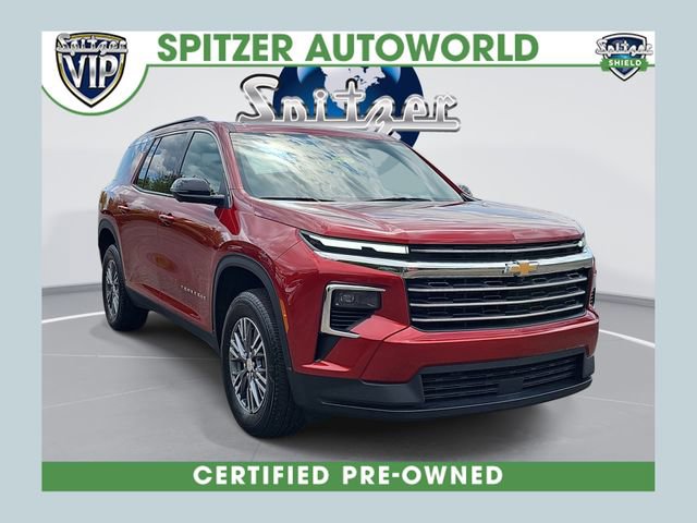 Certified 2024 Chevrolet Traverse LT w/ LPO, Floor Liner Package