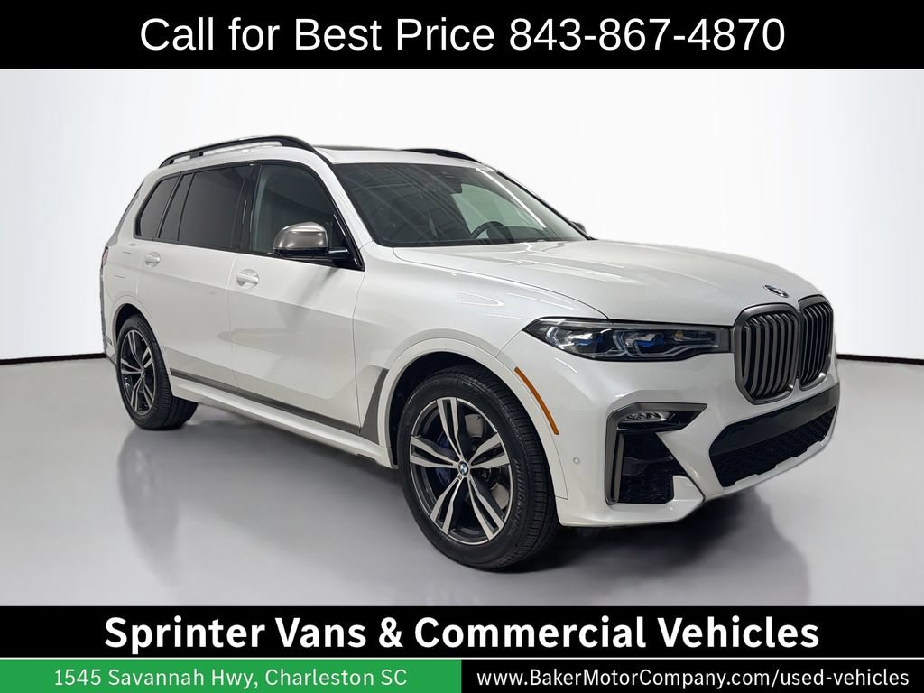 Used 2020 BMW X7 M50i w/ Luxury Seating Package AWD/4WD image 7
