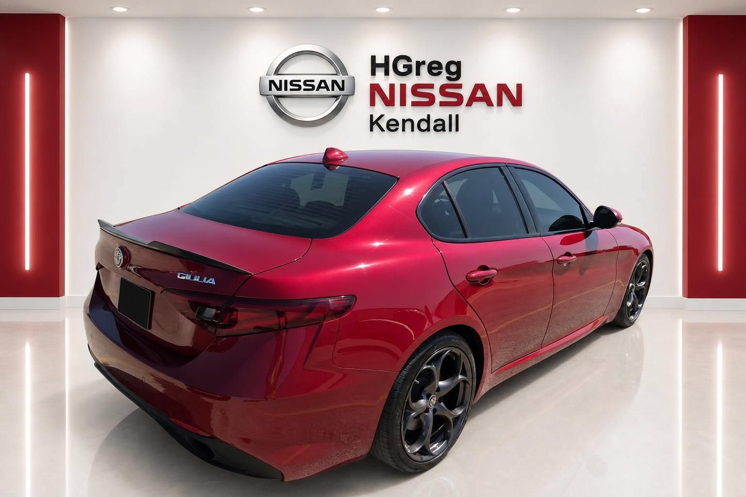 Used 2019 Alfa Romeo Giulia Ti Sport w/ Quick Order Package 22U Sport RWD image 4