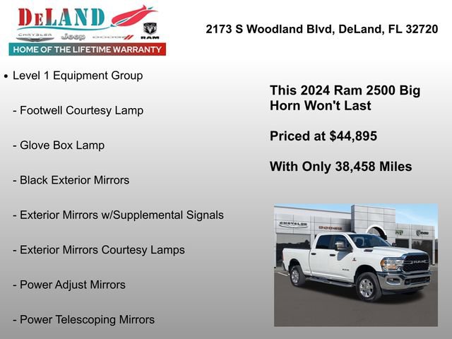 Used 2024 RAM 2500 Big Horn image 12