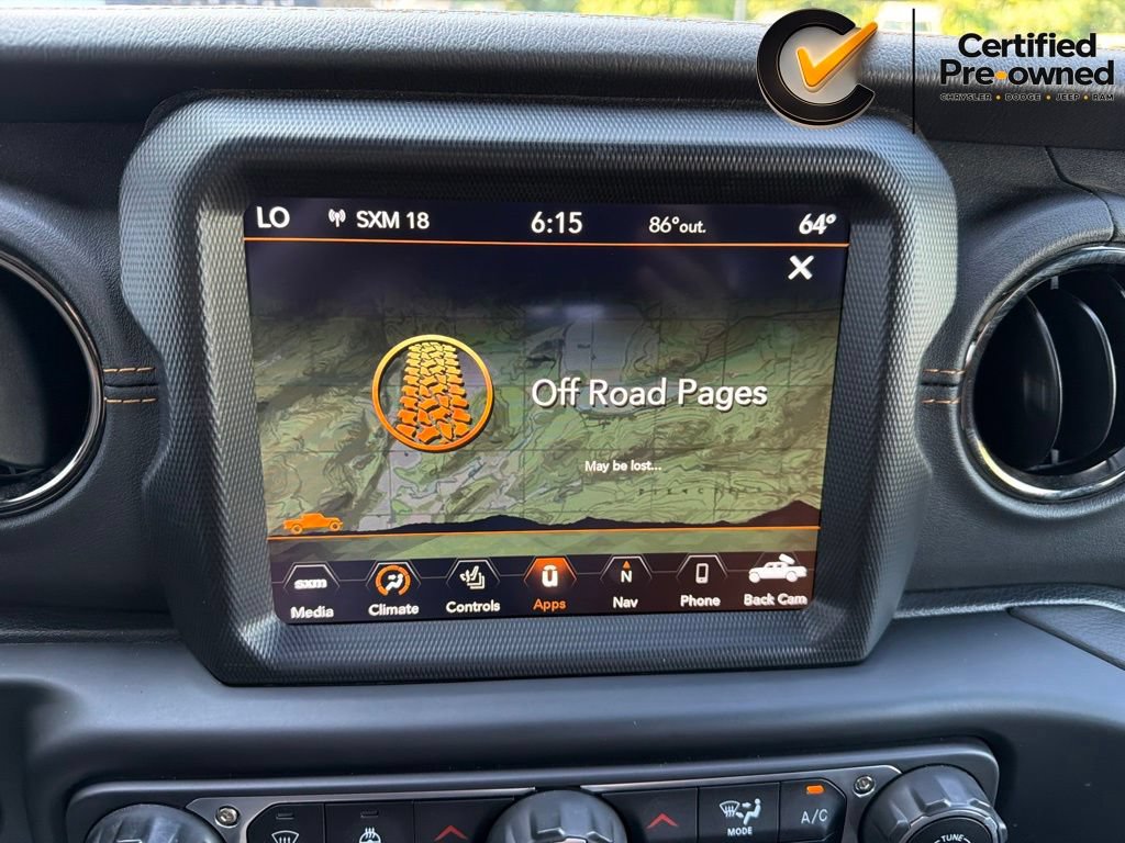 Certified 2022 Jeep Gladiator Overland AWD/4WD image 84