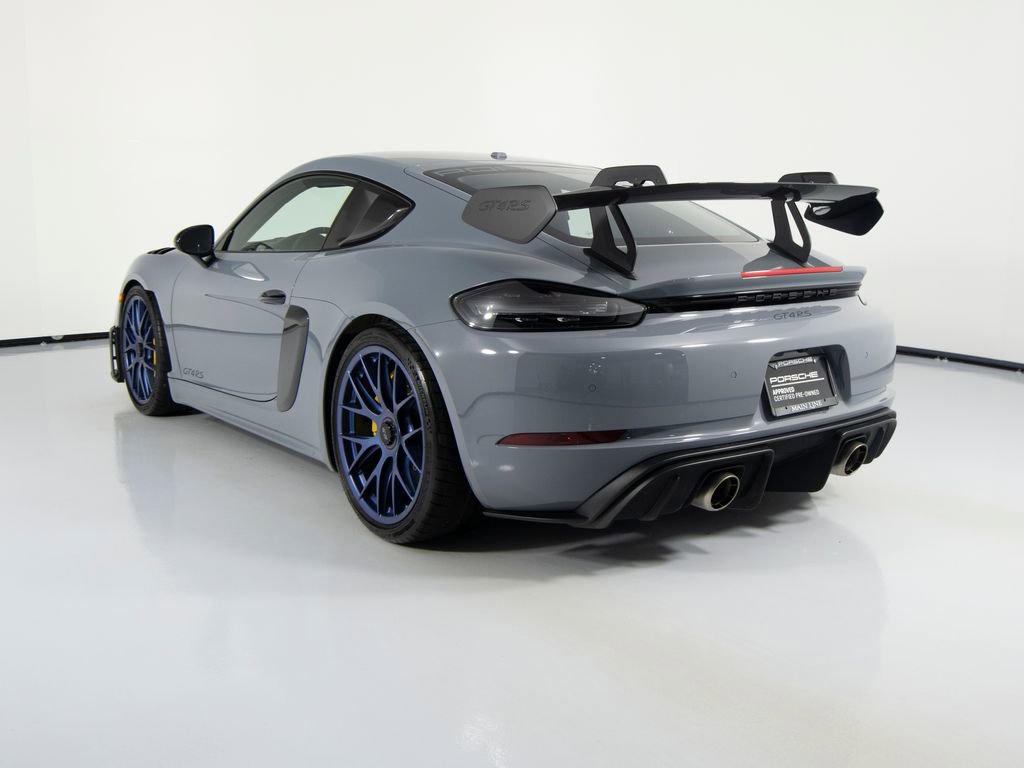 Certified 2024 Porsche 718 Cayman GT4 RS image 8