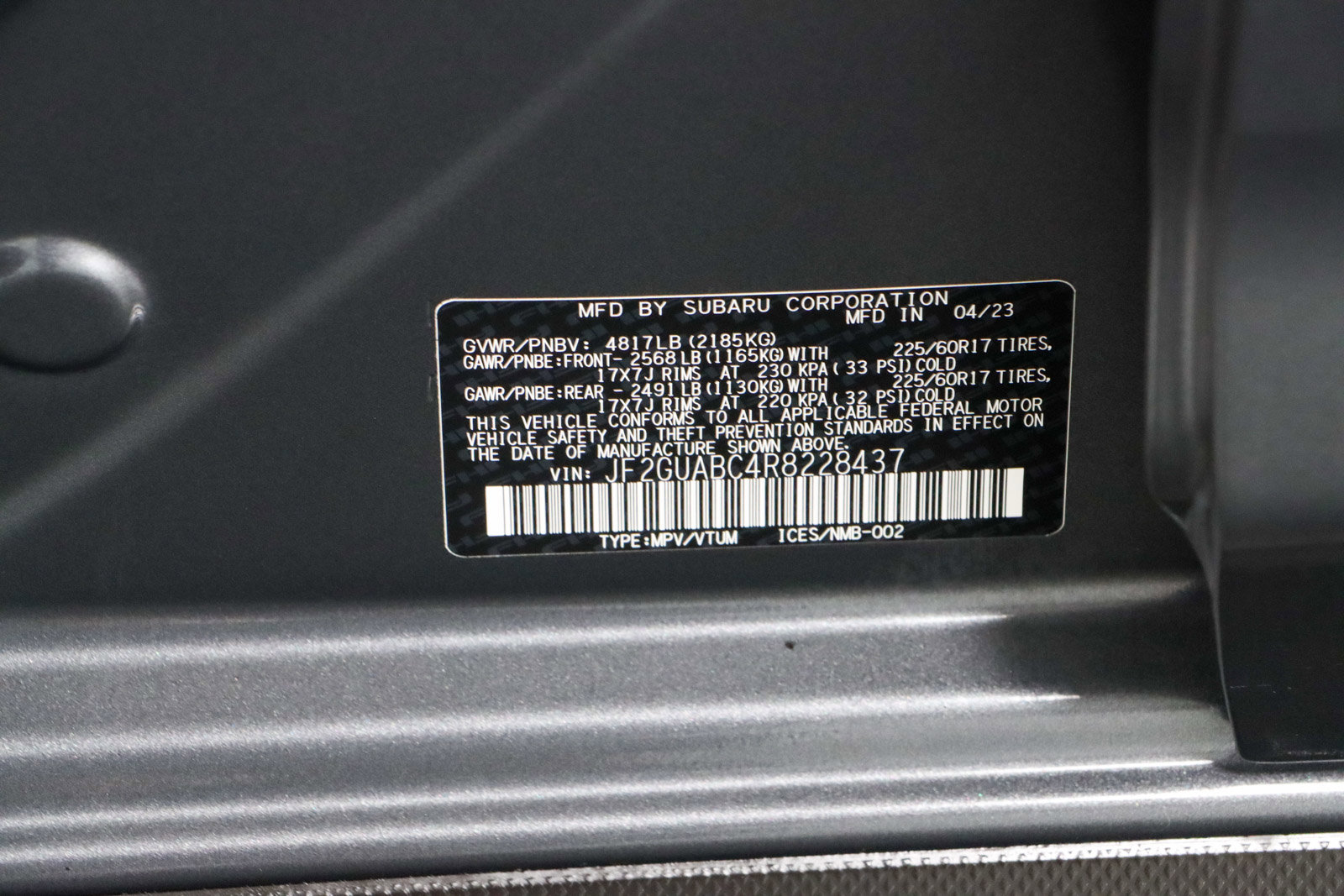 Used 2024 Subaru Crosstrek 2.0i AWD/4WD image 31