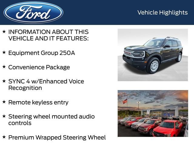 Used 2025 Ford Bronco Sport Heritage w/ Convenience Package AWD/4WD image 5
