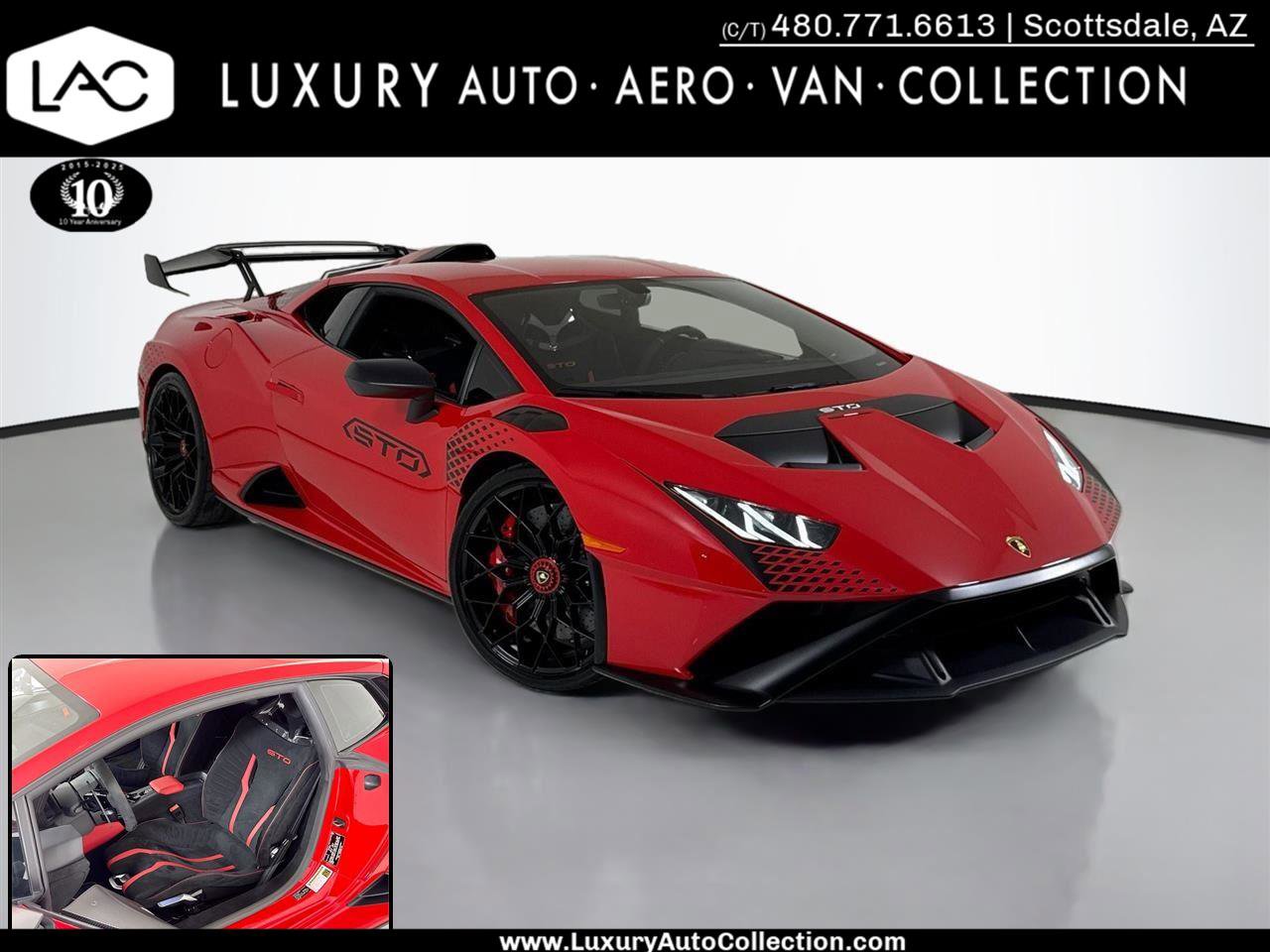 Used 2022 Lamborghini Huracan STO RWD image 1
