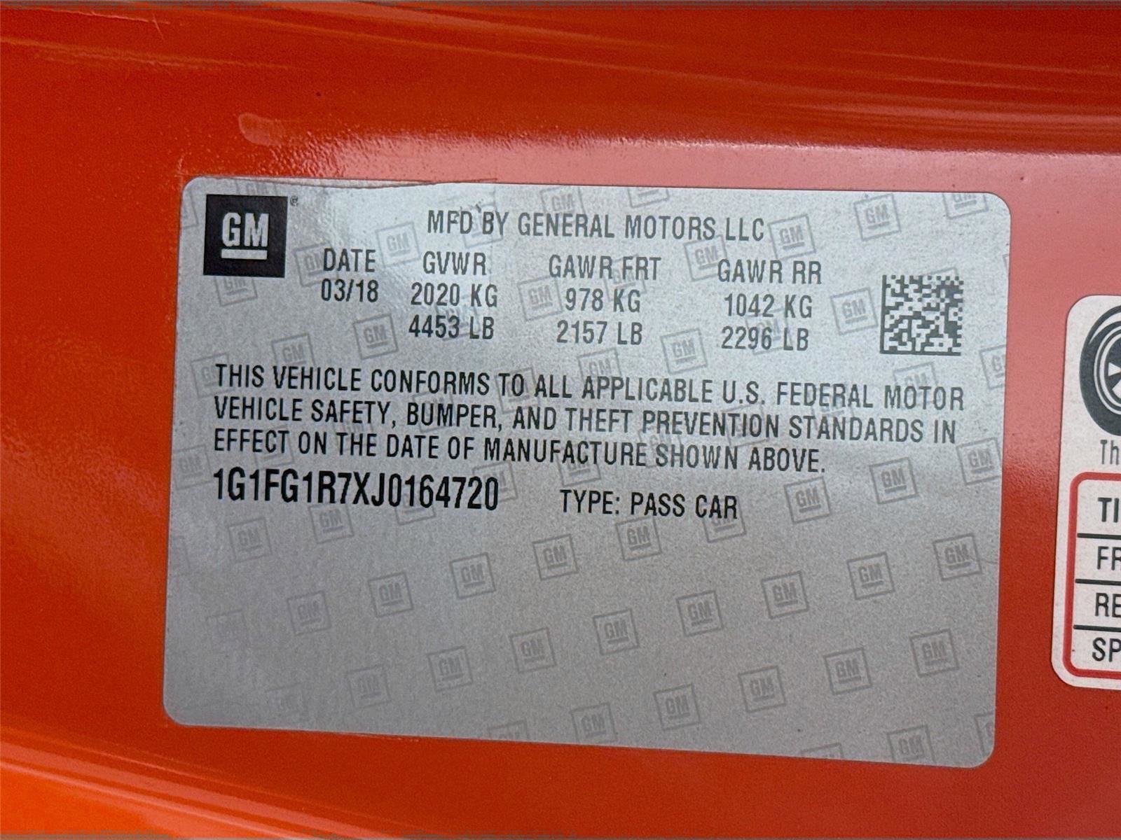 Used 2018 Chevrolet Camaro SS w/ Hot Wheels Edition RWD image 31