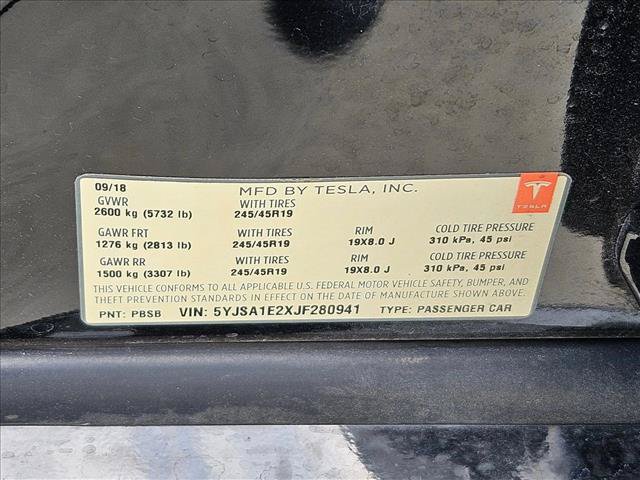 Used 2018 Tesla Model S 75D AWD/4WD image 22