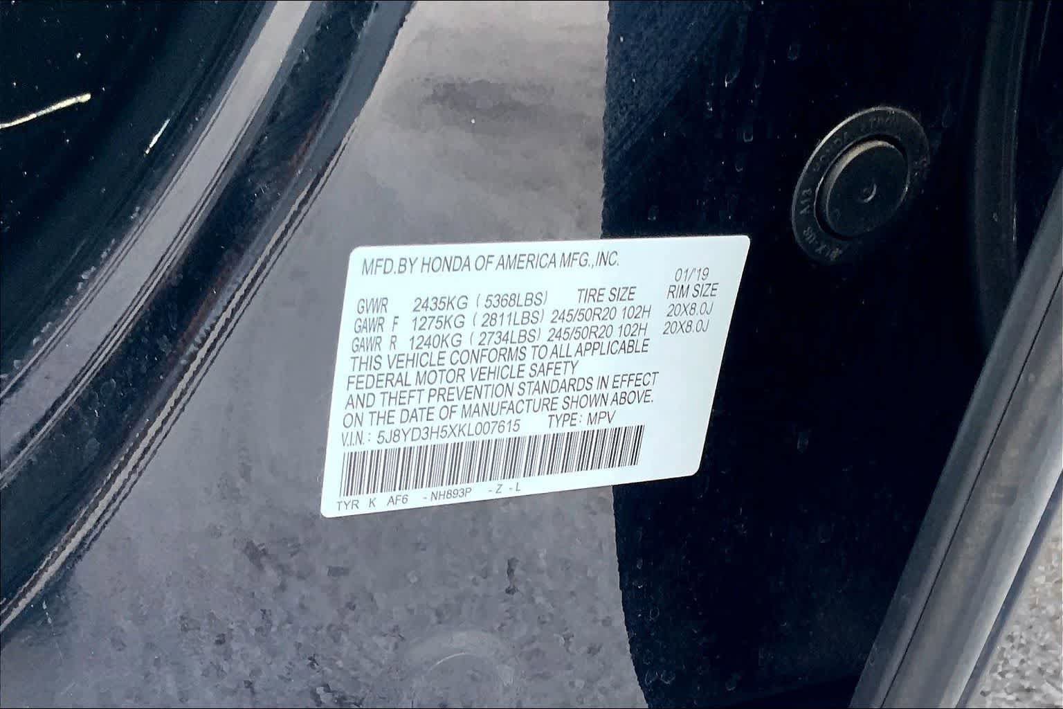 Used 2019 Acura MDX FWD w/ Technology Package image 20