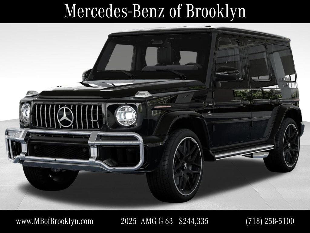 New 2025 Mercedes-Benz G 63 AMG 4MATIC