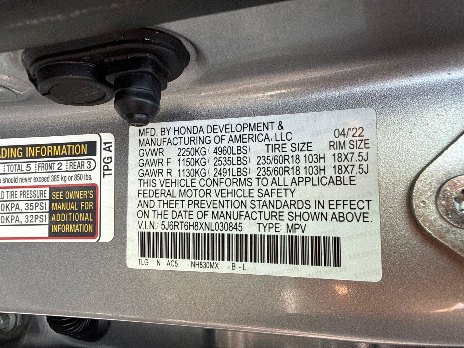 Used 2022 Honda CR-V EX-L image 32