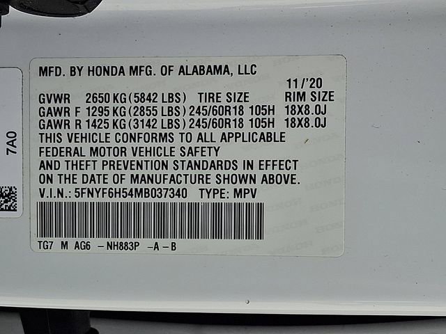Used 2021 Honda Pilot EX-L image 27