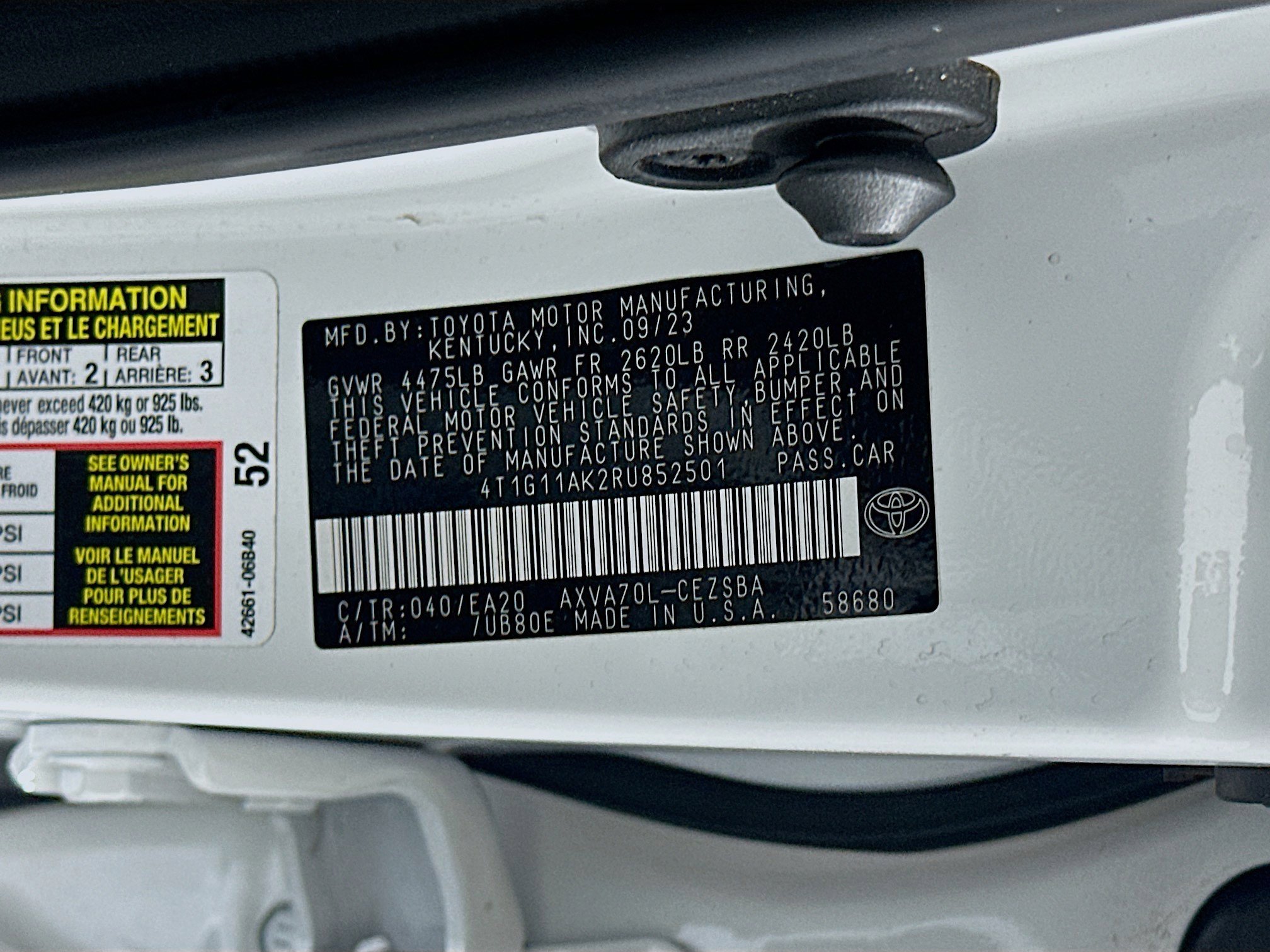 Used 2024 Toyota Camry SE FWD image 12