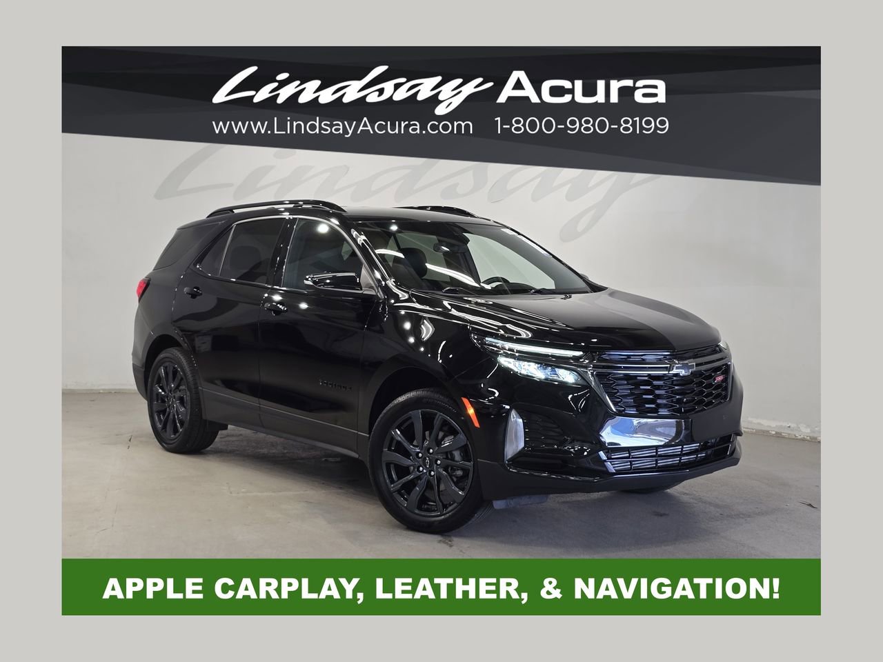 Used 2023 Chevrolet Equinox RS w/ RS Leather Package
