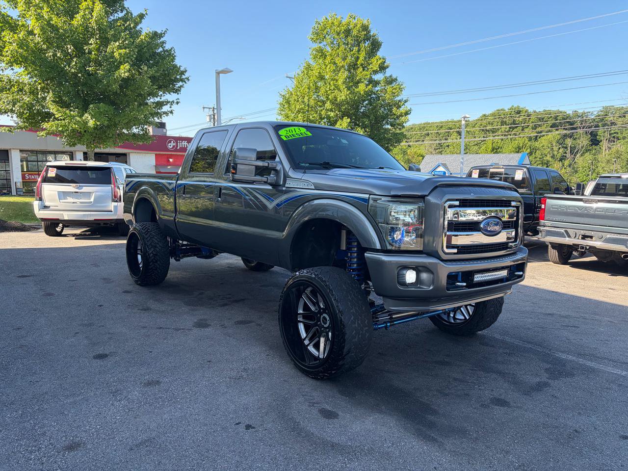 Used 2013 Ford F250 Lariat w/ Lariat Ultimate Pkg AWD/4WD image 4