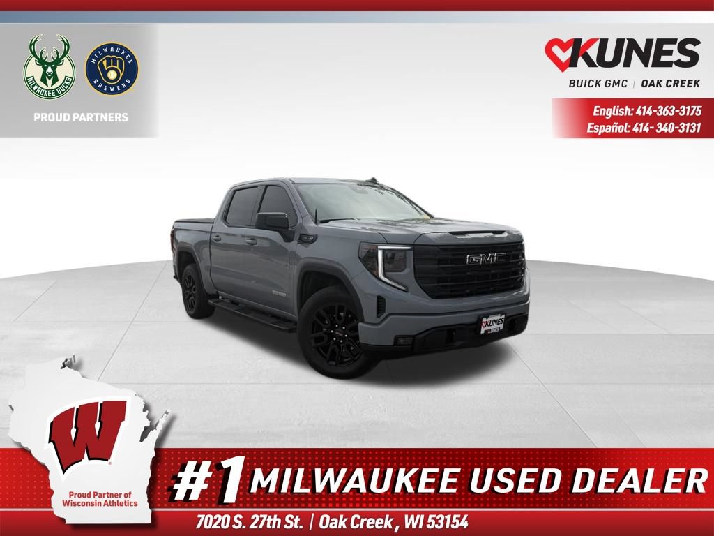 Used 2024 GMC Sierra 1500 Elevation w/ LPO, Elevation Black Package AWD/4WD image 1