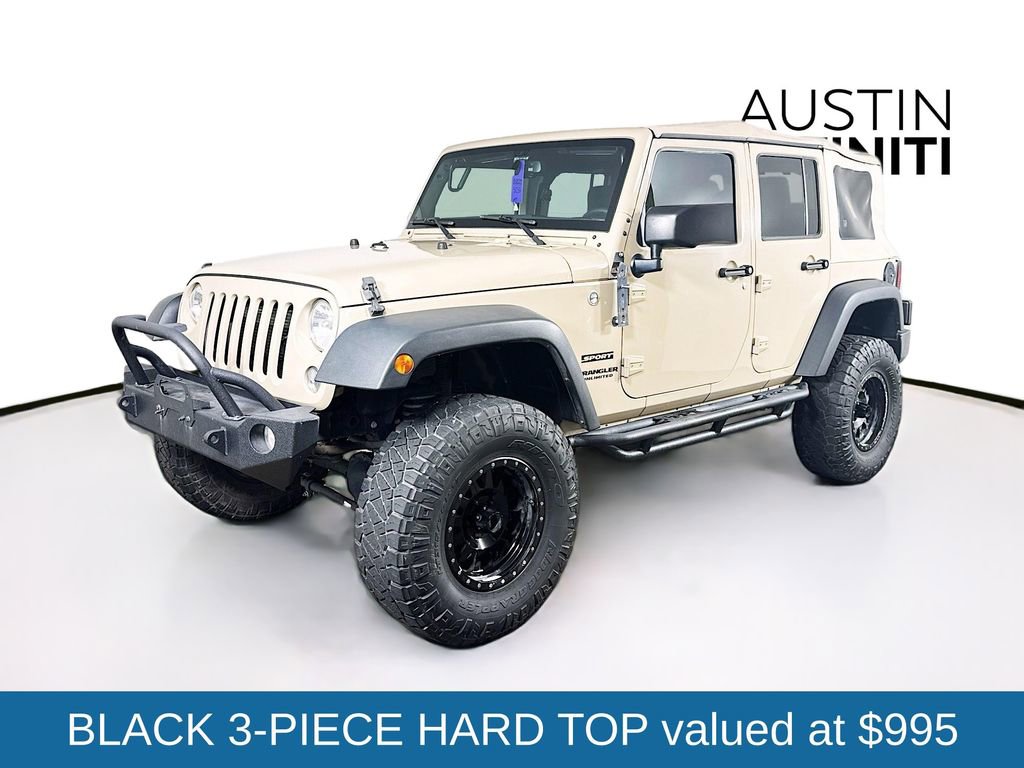 Used 2016 Jeep Wrangler Unlimited Sport w/ Quick Order Package 24S image 3