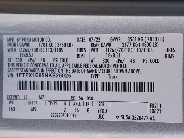 Used 2022 Ford F150 XLT w/ Equipment Group 301A Mid image 59