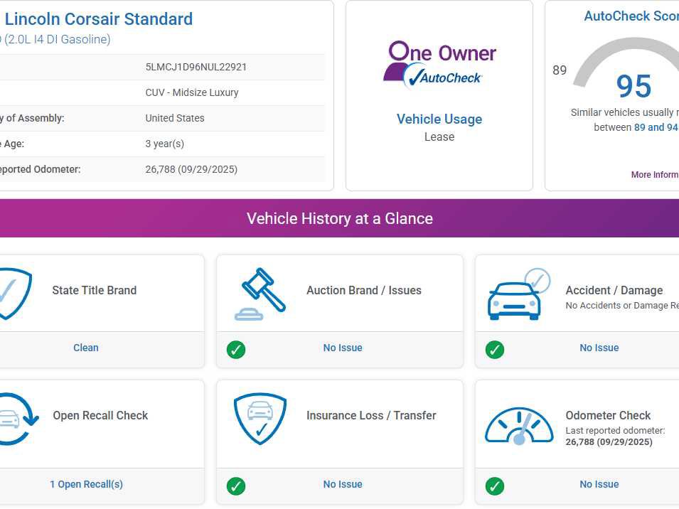 Used 2022 Lincoln Corsair AWD w/ Premium Package image 4