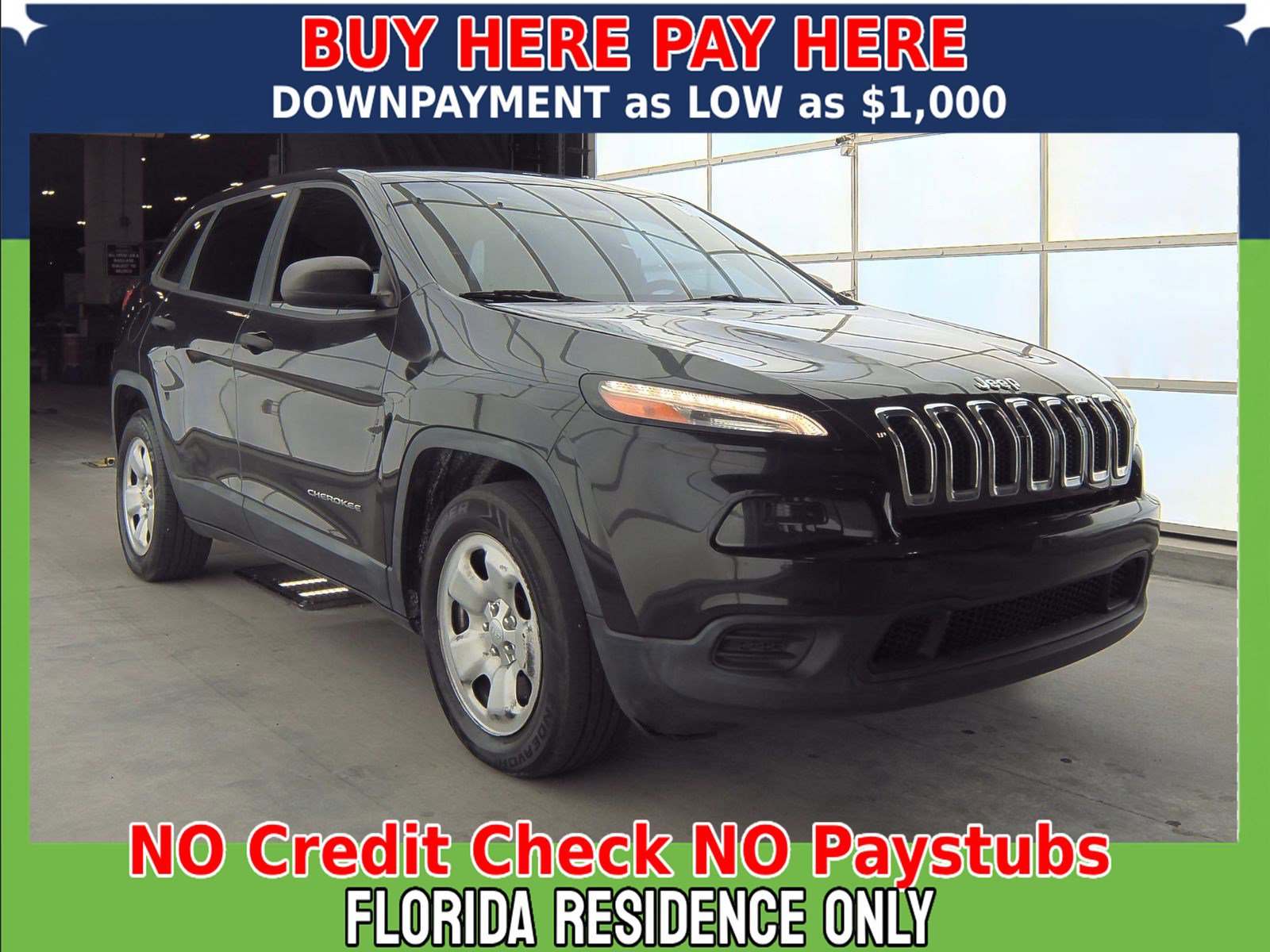 Used 2015 Jeep Cherokee Sport image 1
