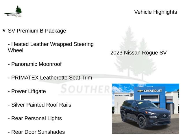 Used 2023 Nissan Rogue SV w/ SV Premium B Package image 23