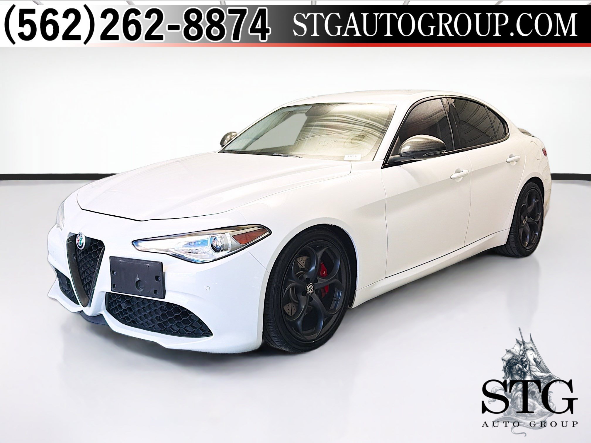 Used 2017 Alfa Romeo Giulia Ti w/ TI 19" Sport Package