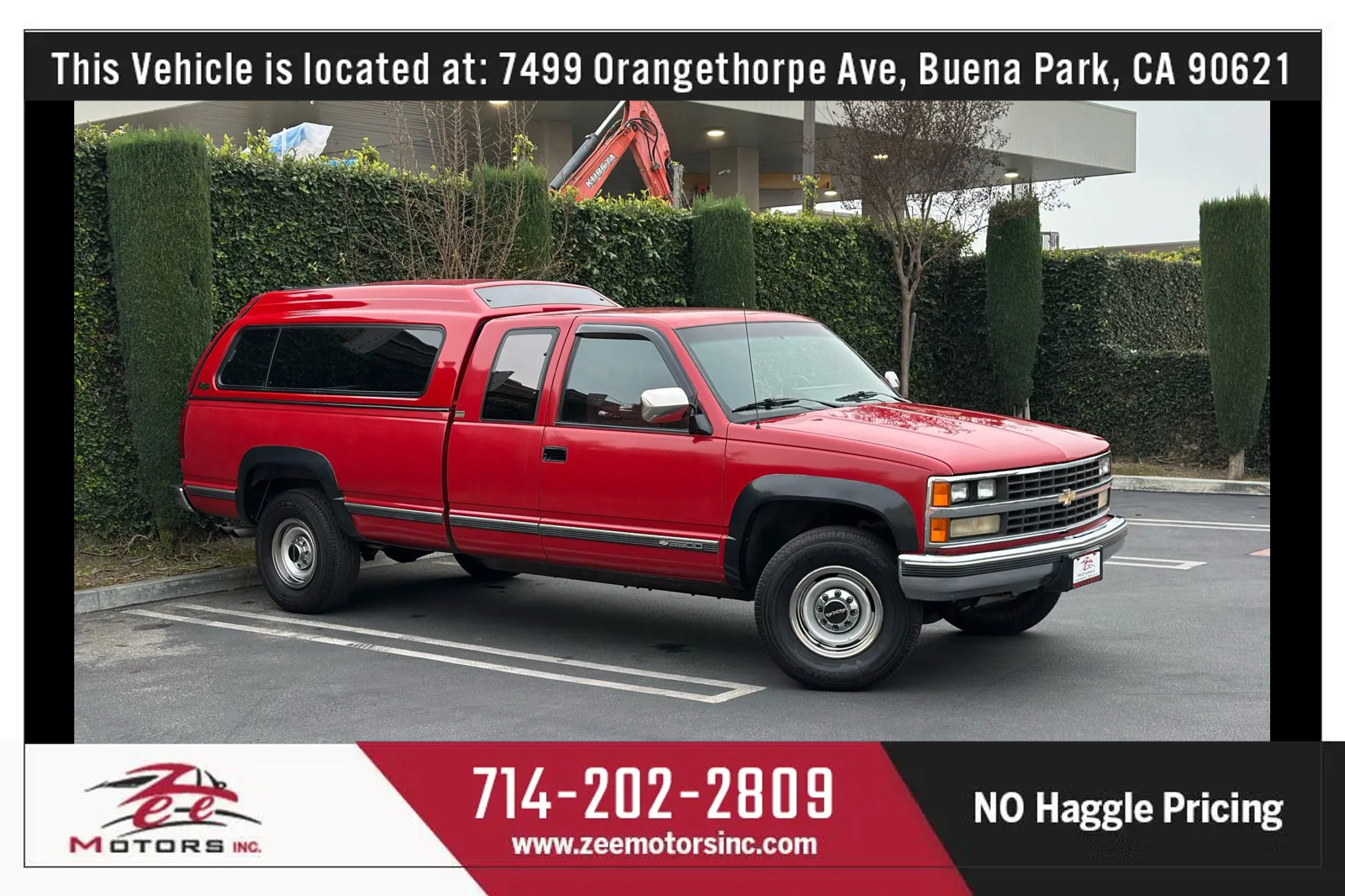 Used 1989 Chevrolet Silverado 3500 4x4 Extended Cab