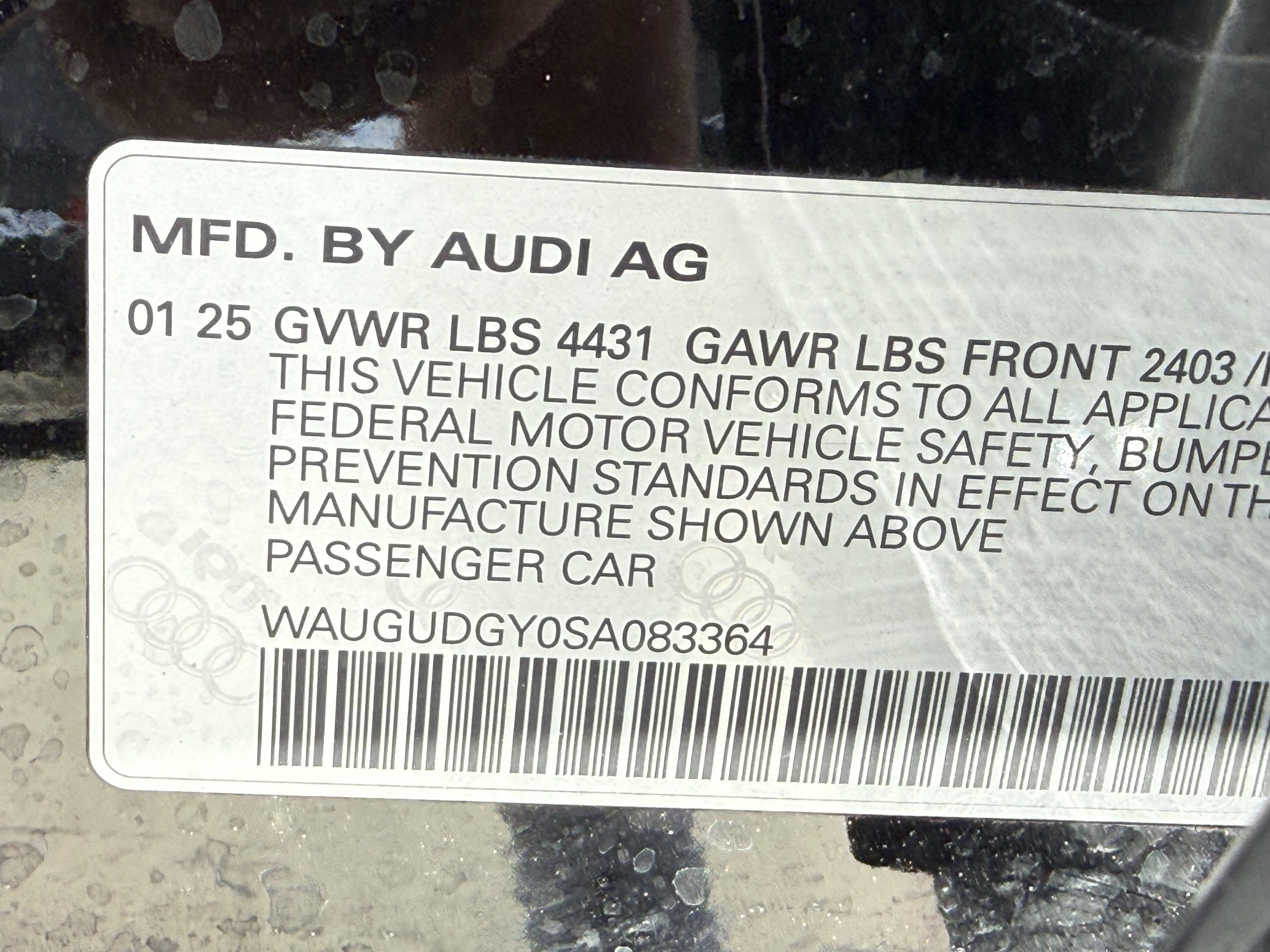 Used 2025 Audi A3 2.0T Premium w/ Black Optic Package image 36