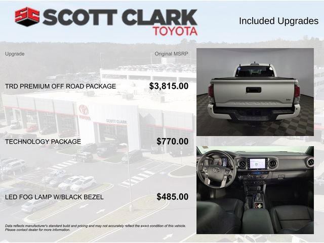 Used 2022 Toyota Tacoma TRD Off-Road w/ TRD Premium Off Road Package RWD image 8