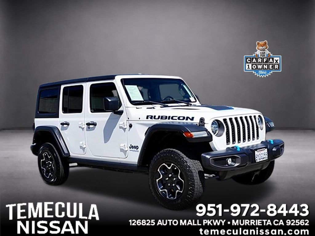 Used 2021 Jeep Wrangler Unlimited Rubicon 4xe w/ Safety Group