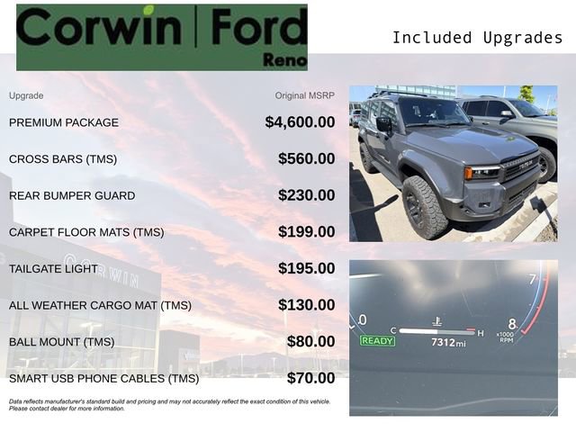 Used 2025 Toyota Land Cruiser w/ Premium Package AWD/4WD image 3