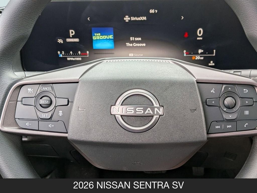 New 2026 Nissan Sentra SV w/ Floor Mat Package FWD image 12