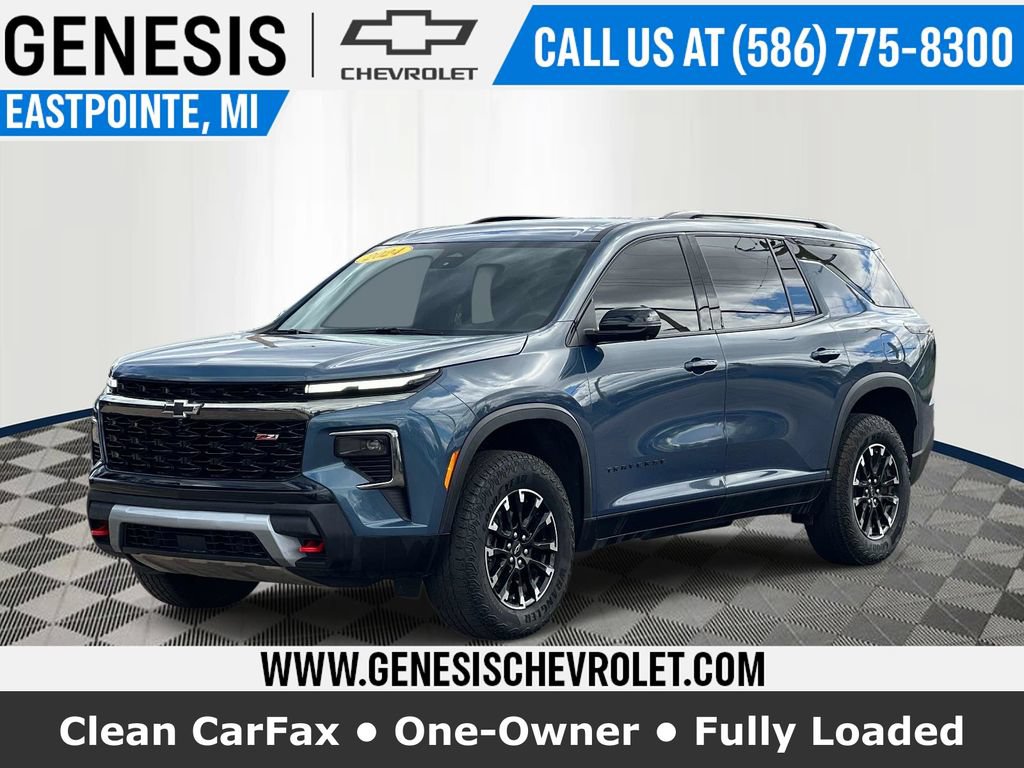Used 2024 Chevrolet Traverse Z71 w/ LPO, Floor Liner Package AWD/4WD image 1
