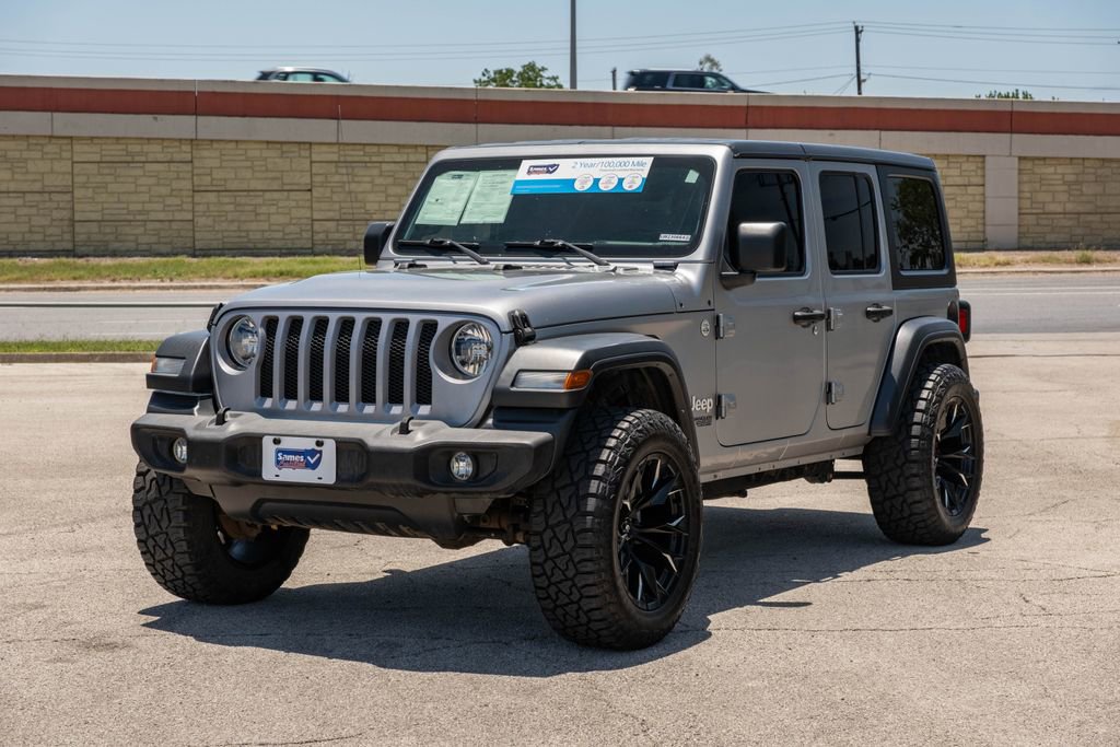 Used 2020 Jeep Wrangler Unlimited Sport S AWD/4WD image 4