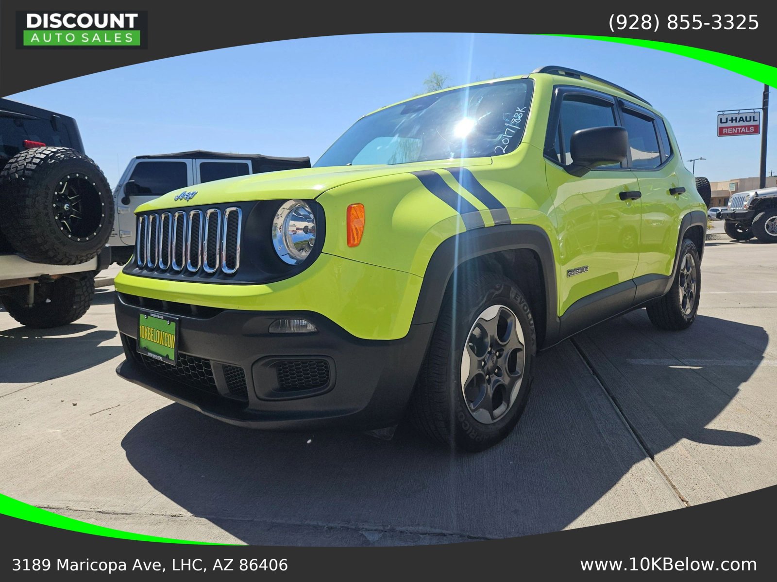 Used 2017 Jeep Renegade Sport w/ Power & Air Group FWD image 3