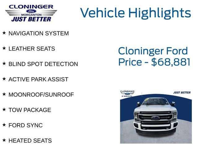 Used 2022 Ford F350 Platinum w/ FX4 Off-Road Package image 5