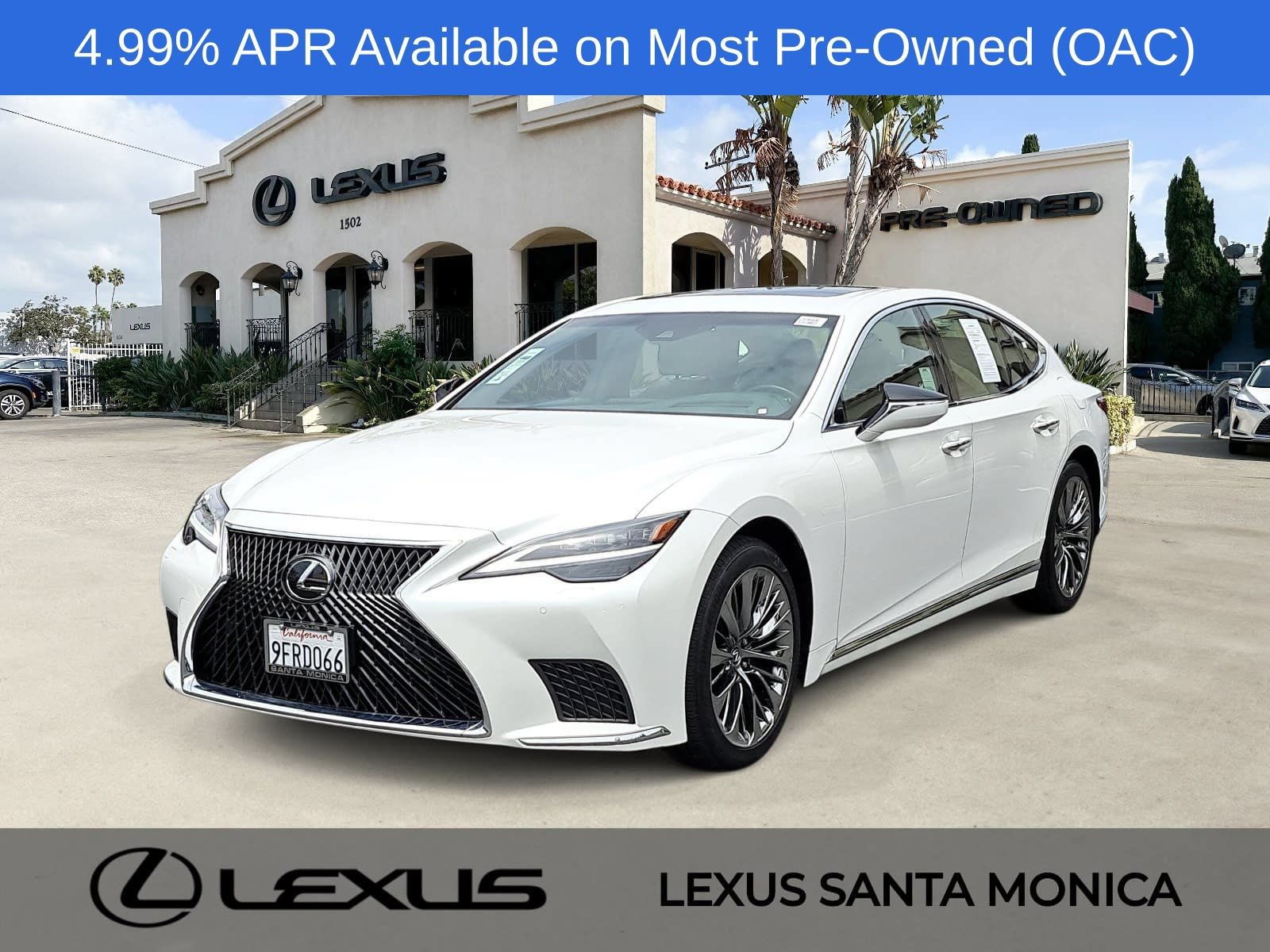 Used 2023 Lexus LS 500 w/ Accessory Package (Z1) RWD image 1
