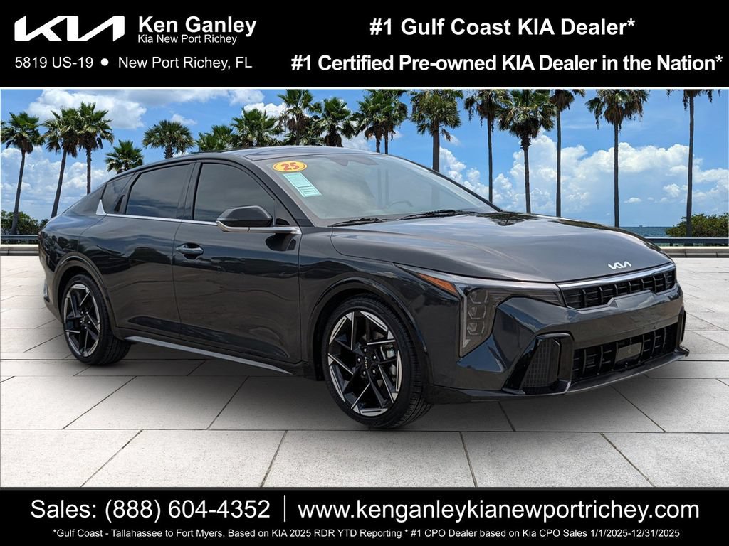 Certified 2025 Kia K4 EX w/ GT-Line Premium Package