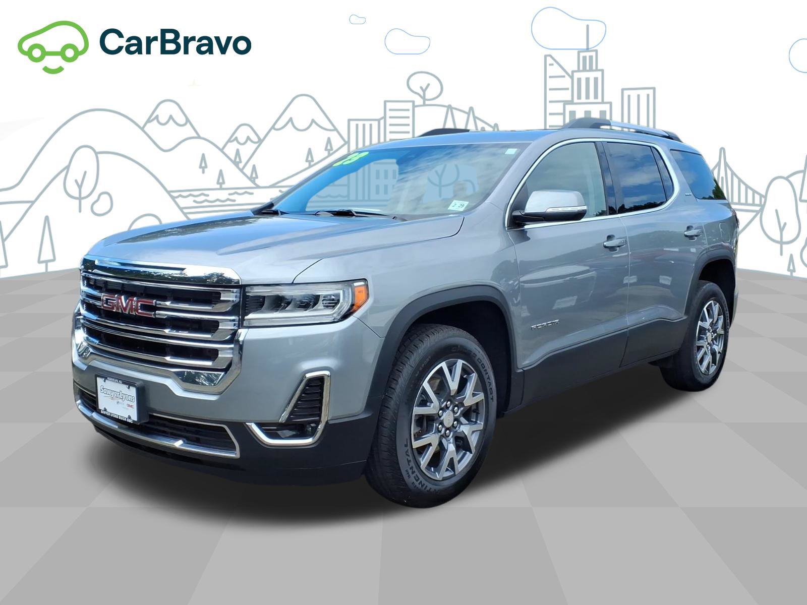 Certified 2023 GMC Acadia SLT w/ Preferred Package AWD/4WD image 1