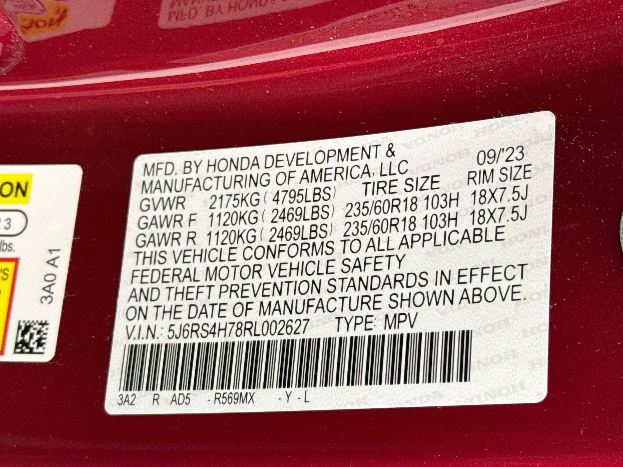 Certified 2024 Honda CR-V EX-L image 31