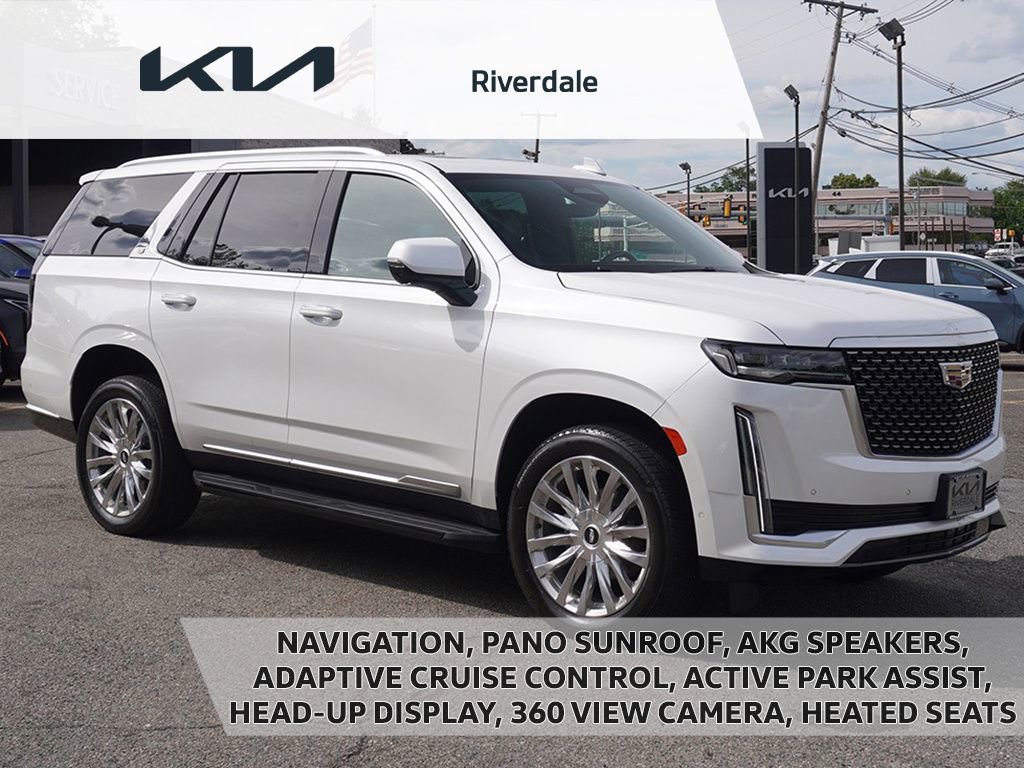 Used 2023 Cadillac Escalade Premium Luxury w/ LPO, Floor Liner Package AWD/4WD image 1