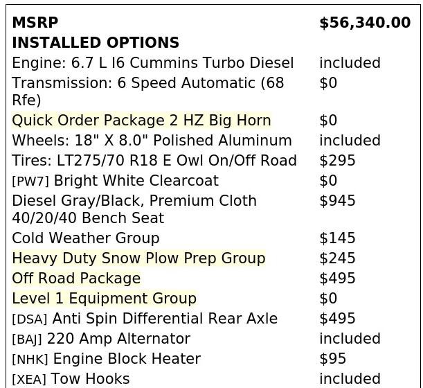 Used 2024 RAM 2500 Big Horn w/ Off Road Package AWD/4WD image 4