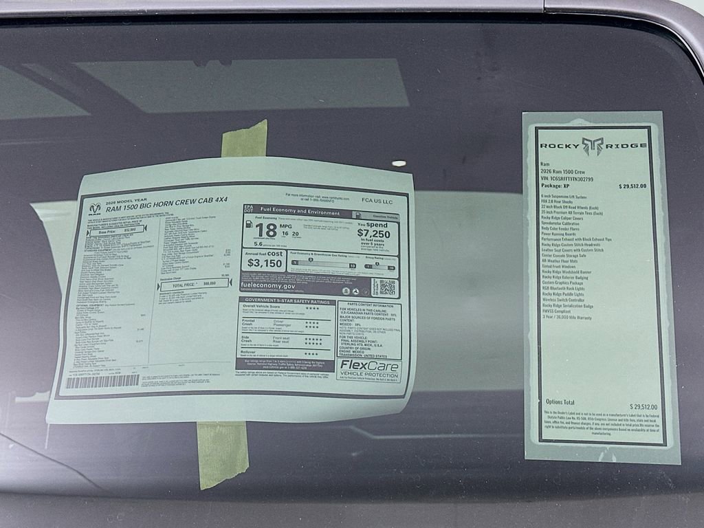 New 2026 RAM 1500 Big Horn AWD/4WD image 21