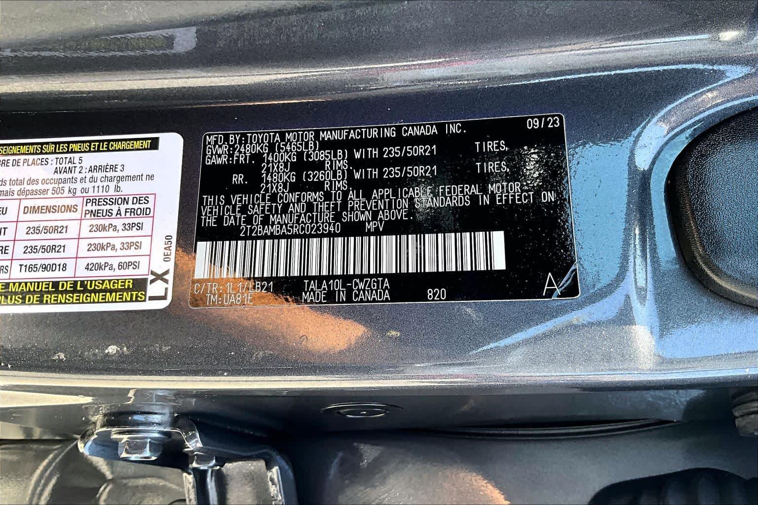 Certified 2024 Lexus RX 350 Premium Plus w/ Convenience Package FWD image 35
