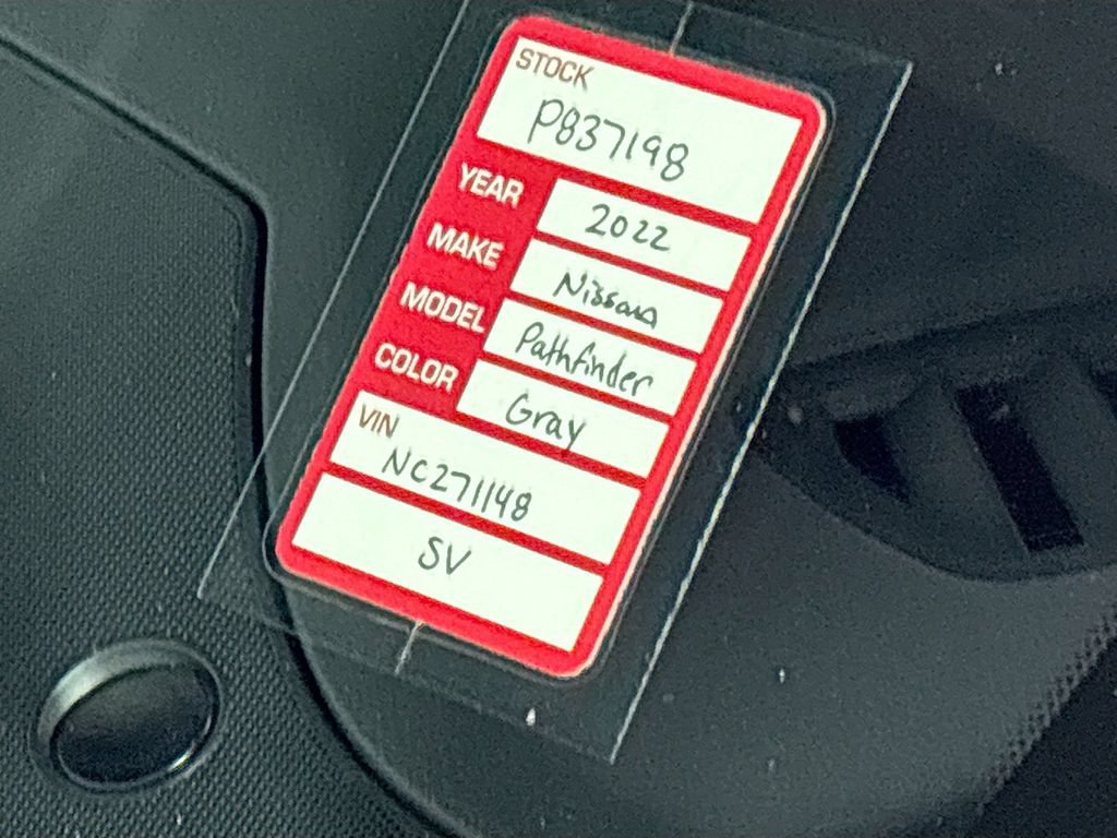 Used 2022 Nissan Pathfinder SV AWD/4WD image 24
