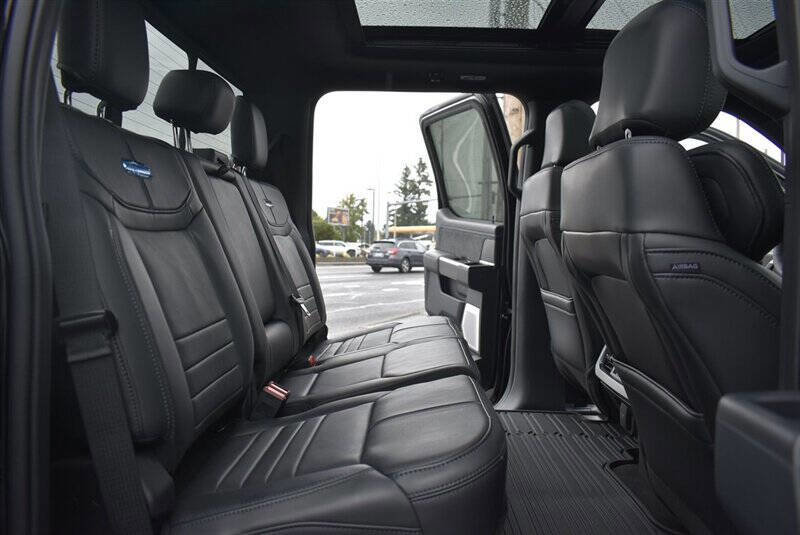 Used 2025 Ford F450 Platinum w/ Camper Package image 27