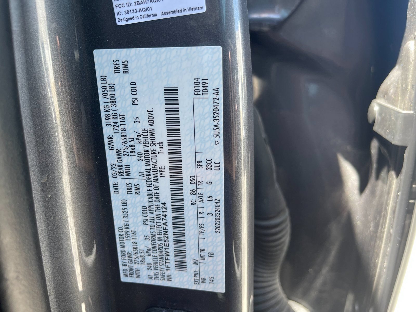 Used 2022 Ford F150 XLT AWD/4WD image 33
