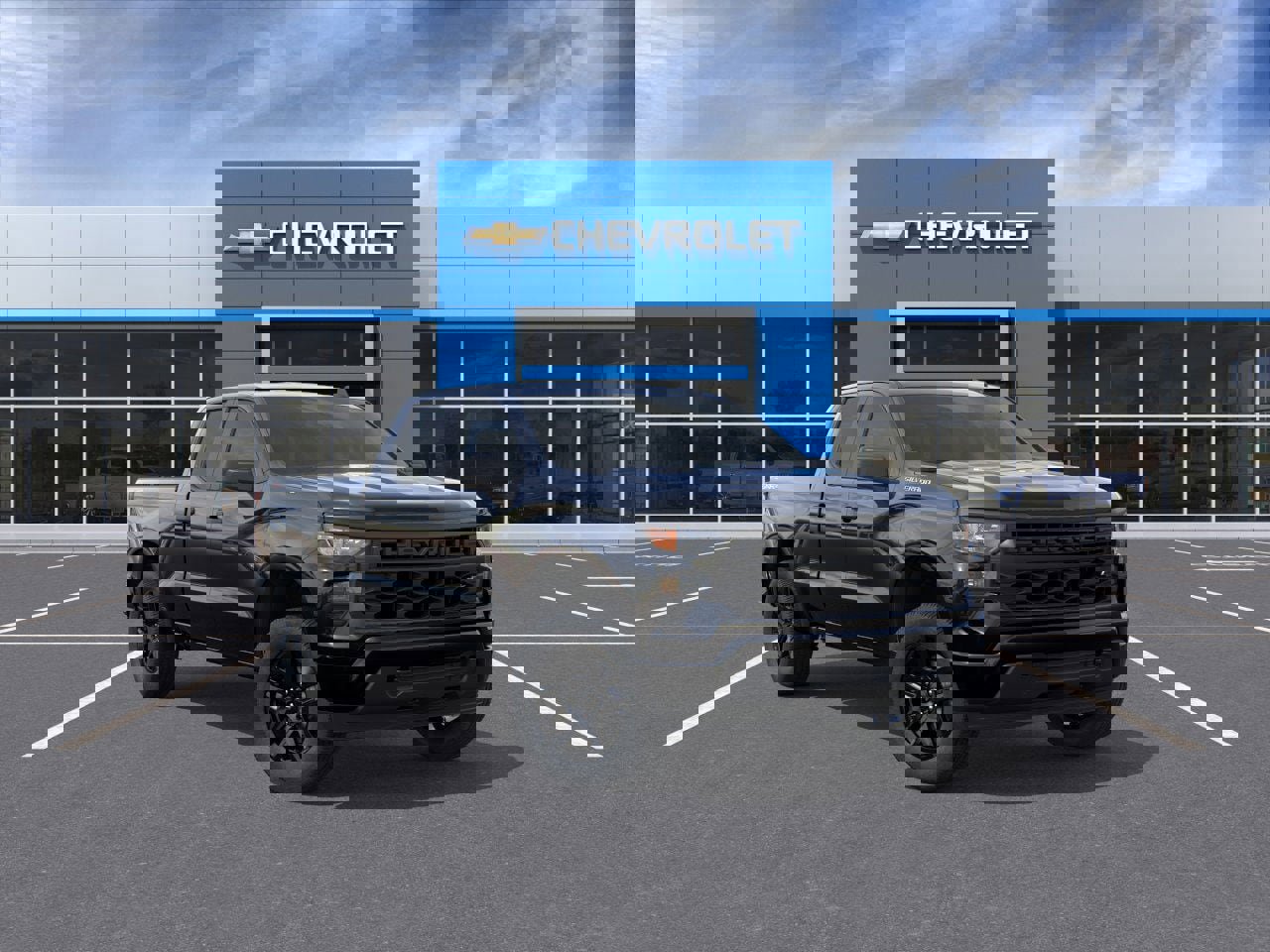 New 2026 Chevrolet Silverado 1500 Custom w/ LPO, Dark Essentials Package image 1