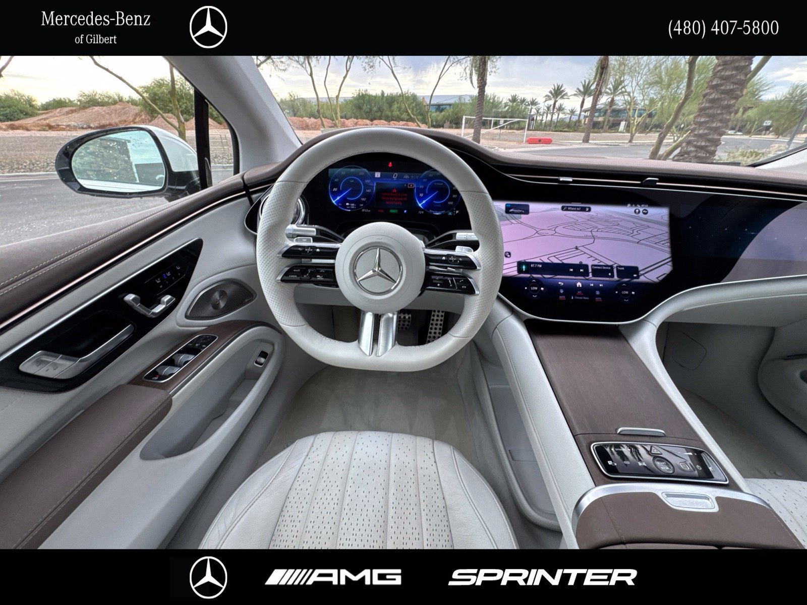 Certified 2022 Mercedes-Benz EQS 580 4MATIC Sedan image 23