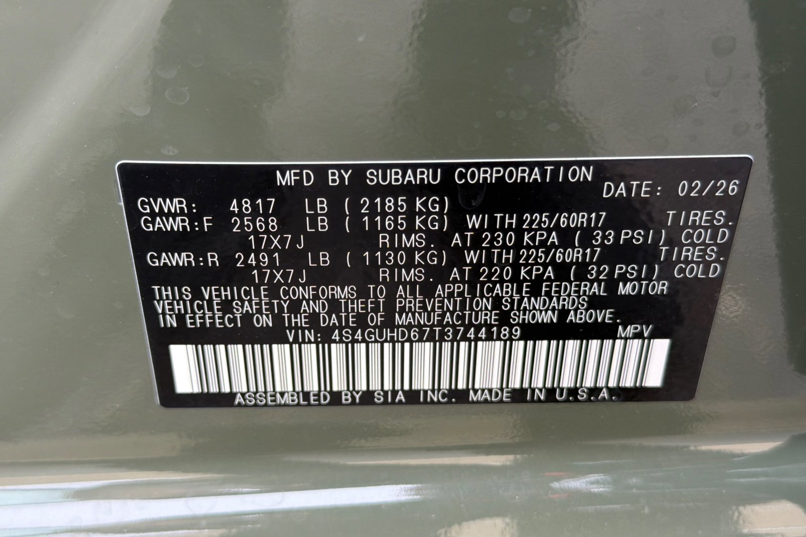 New 2026 Subaru Crosstrek 2.0i Premium image 26